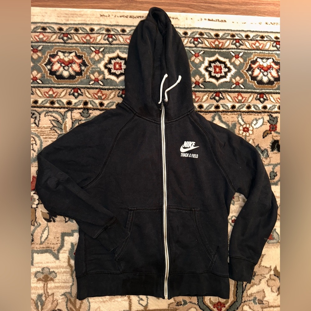 Nike Dark Gray Hoodie with Red Tag